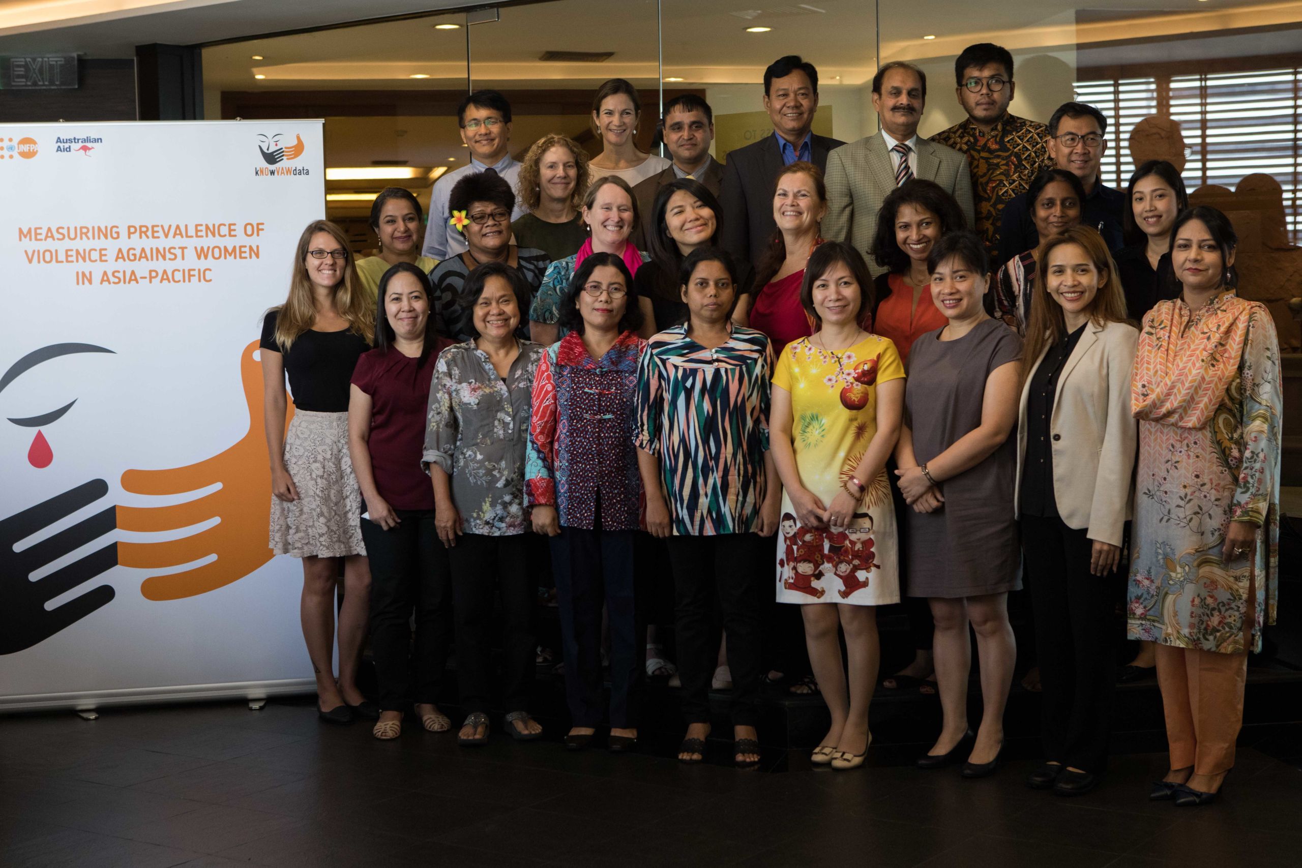 2018 participants in the kNOwVAWdata course on the measurement of violence against women prevalence