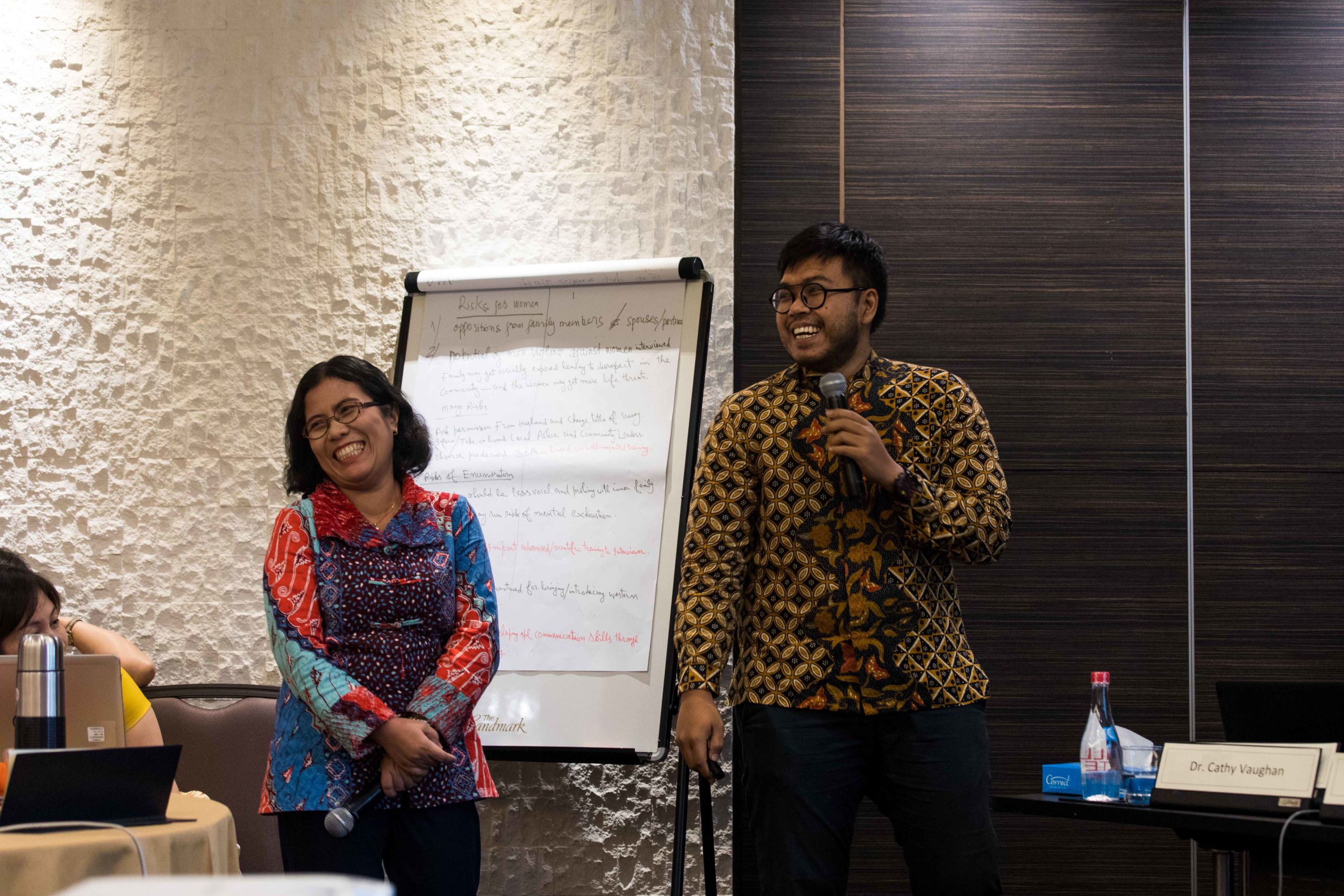 2018 participants in the kNOwVAWdata course on the measurement of violence against women prevalence